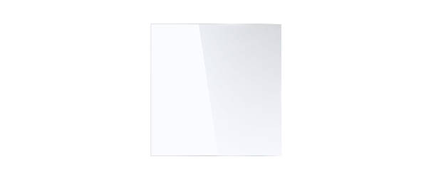 istock Flat glass plate, transparent banners, realistic screen glass, window mockup, clear glass showcase, glossy plastic glare frame, acrylic with glares and light, clear rectangular plate, plexiglas, 3d 2207734358