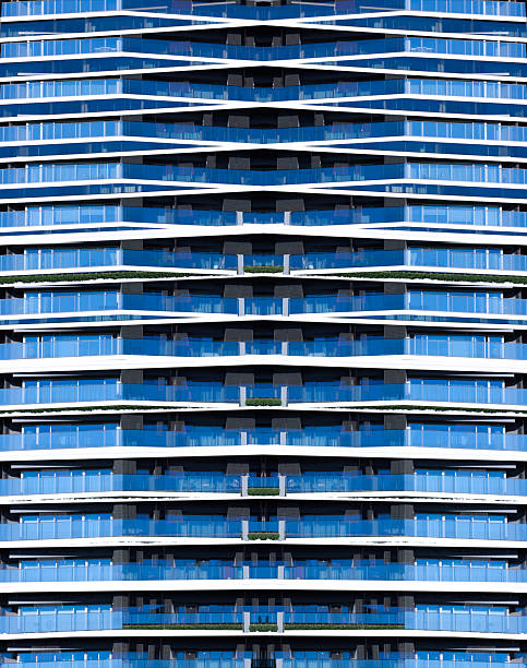 istock Abstract background of modern corporate building facade 2207735972