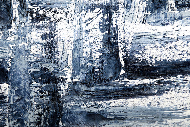 istock art background of brush strokes in dark blue with light blue 2207743648
