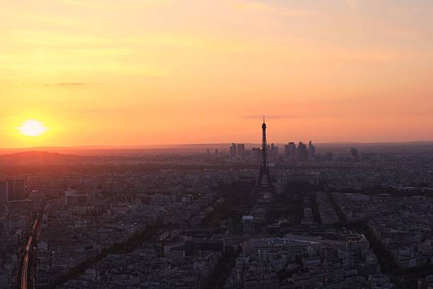 istock Paris at sunset - beautiful view of the eiffeltower 2207756488
