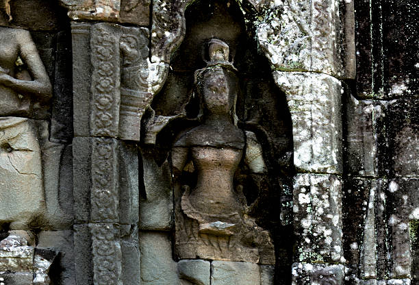 istock disfigured female sculpture on the palace wall 2207759187