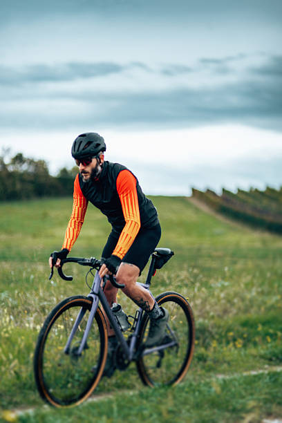 istock Gravel cyclist on the countryside 2207763488