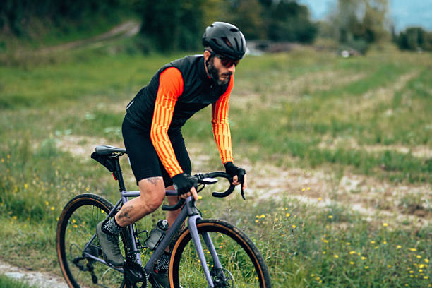 istock Gravel cyclist on the countryside 2207763662