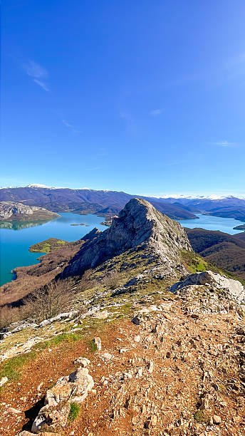 istock Background of a mountain on a sunny day 2207765634