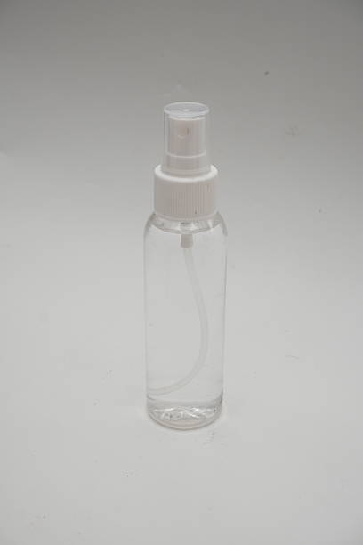 istock A single transparent spray bottle on a white background, ideal for clean and minimalistic product presentations or cosmetic packaging designs 2207766063