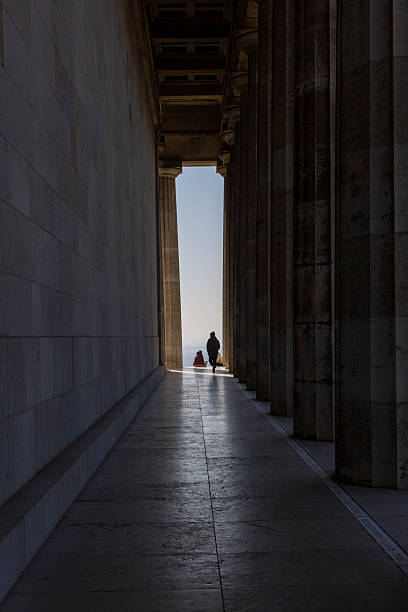 Walhalla memorial in Donaustauf, Bavaria, district of Regensburg, important personalities of the \