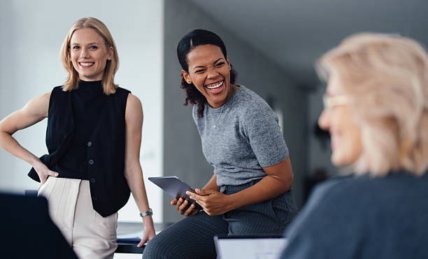 istock Confident Women Collaborating in a Modern Office Environment 2207770924