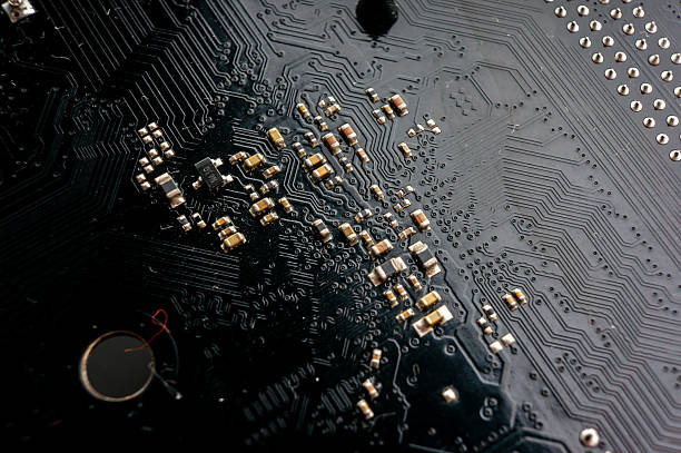 istock electronic circuit board with smd components resistors and capacitors 2207780925