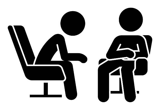 psychotherapy icon symbol psychotherapy icon symbol, emotional support, communication concept, help support professional counselor, a helping
hand, isolated flat vector illustration school-guidance-counselor stock illustrations