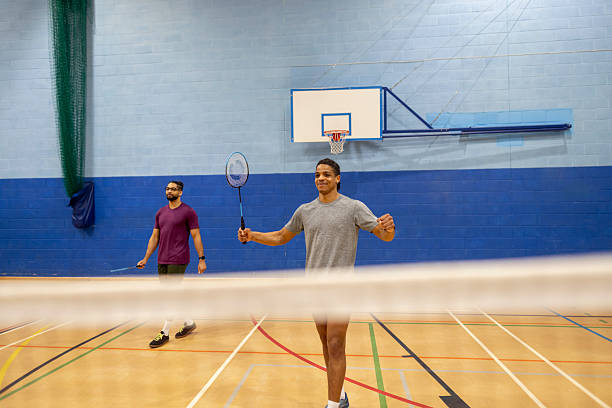 istock Celebrating Success During a Badminton Match 2207806915