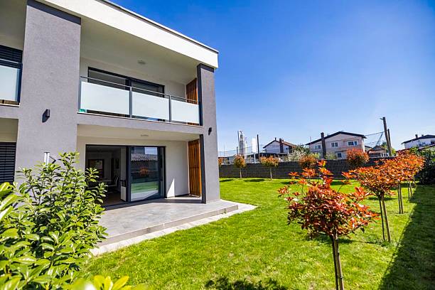istock Modern Apartment with Private Garden and Patio 2207821795