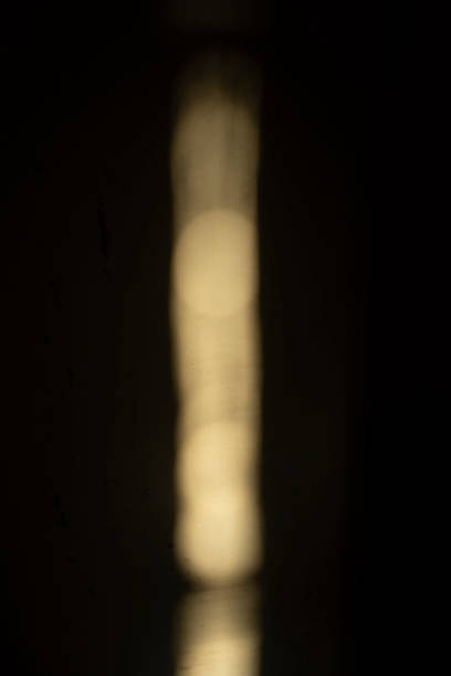istock A spot of light on a white wall. Sunlight in the room. 2207835635