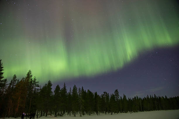 istock Nothern light in Rovaniemi 2207836591