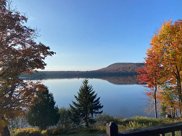 istock Lake with Fall foliage stock photo 2207840867