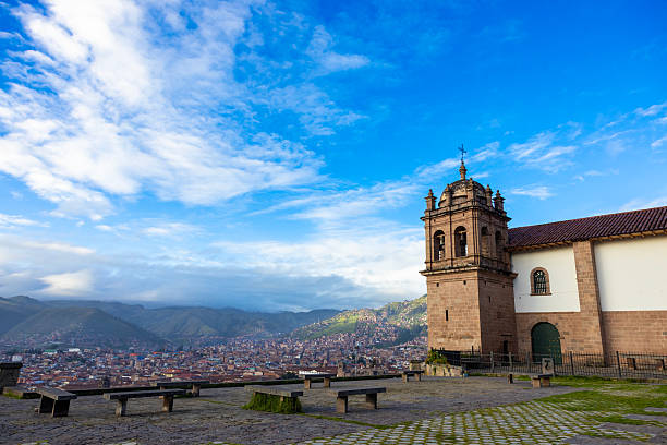 In Cusco, houses are built along the hillsides, offering stunning views of the valley below