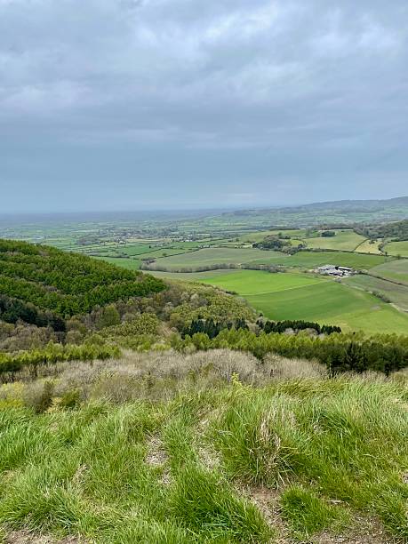 istock Views from Sutton Bank over agricultural fields 2207851571
