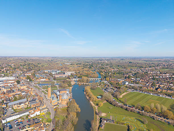 istock Stratford-upon-Avon by drone 2207855636