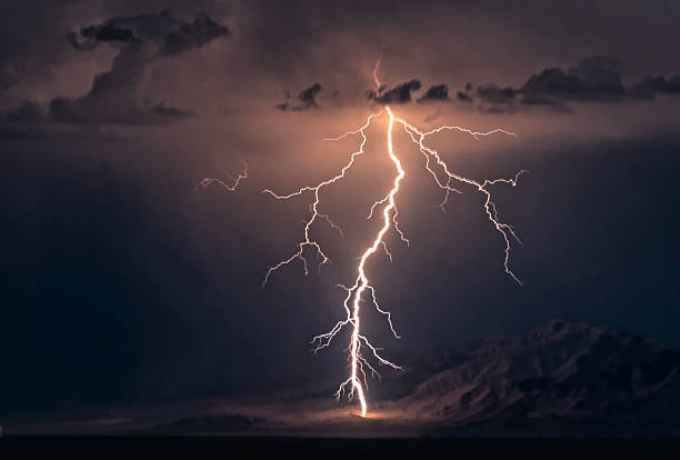 istock Lightening from an approaching supercell stormUtah 2207861767