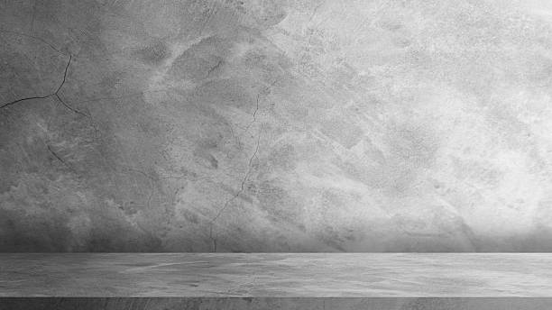 istock Empty grey cement wall floor and wall room loft style, Luxury backdrop, Perspectives background of cement texture loft style with shadow, Well display product and text present product on free space. 2207872704