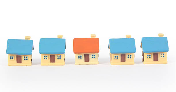 istock House Model Small size there space Residential Structure, home Business Concepts, and Success in Finance, Banking and Investment 2207879992
