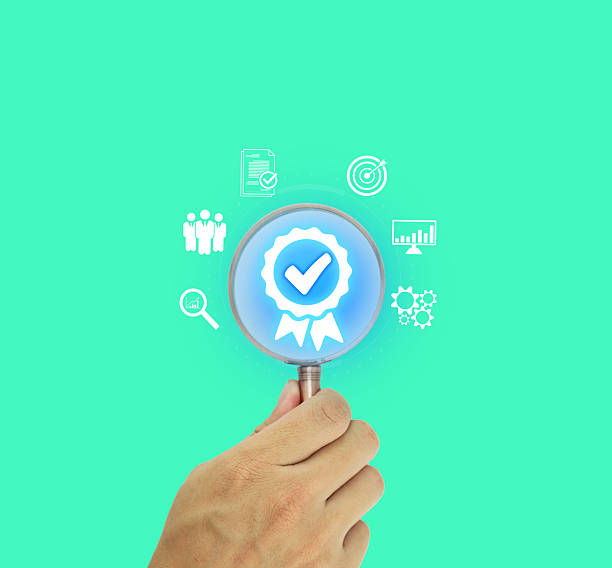 istock Quality Assurance Audit Process With Quality Icon Quality Assurance Standardization Certification Compliance Service and Standards Business Technology Concept 2207882651
