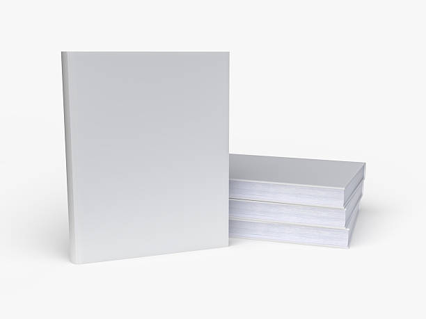 istock Empty Magazine or Book mockup design isolated on background. Template cover for presentation a publisher, notebook, catalogs, brochures, magazines, diary, journal, booklet, portfolio or publication 2207884422