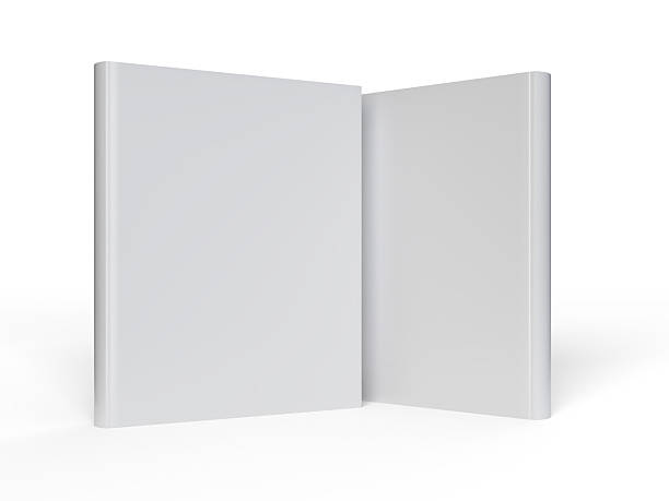 istock Empty Magazine or Book mockup design isolated on background. Template cover for presentation a publisher, notebook, catalogs, brochures, magazines, diary, journal, booklet, portfolio or publication 2207884438
