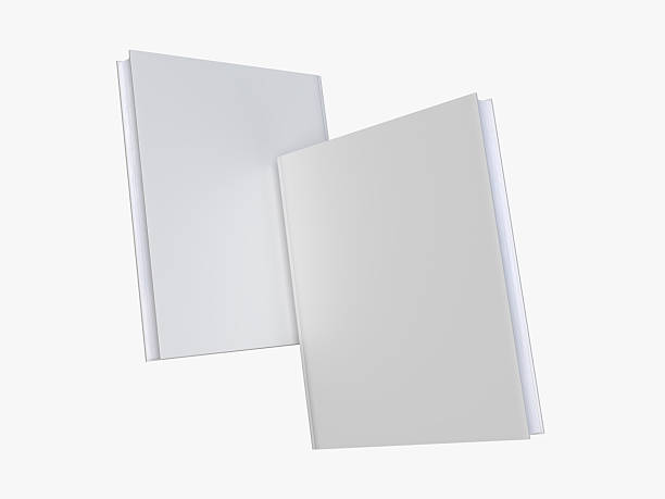 istock Empty Magazine or Book mockup design isolated on background. Template cover for presentation a publisher, notebook, catalogs, brochures, magazines, diary, journal, booklet, portfolio or publication 2207884449