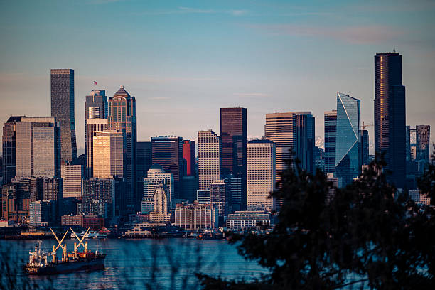 istock Seattle Washington City Skyline Buildings 2207891920