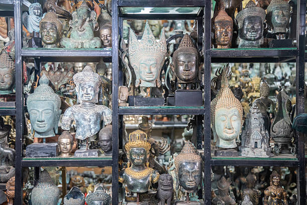 istock A Stunning Collection Featuring a Wide Range of Diverse Buddha Sculptures and Beautiful Statues 2207893017
