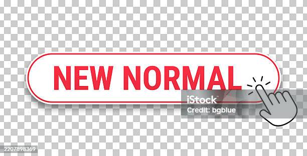 Normal Click New Normal 3d Click Web Button With Hand Cursor On Blank Background ...