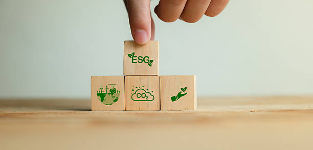 istock Building Blocks of Sustainability and Environmental Responsibility Concepts 2207908532