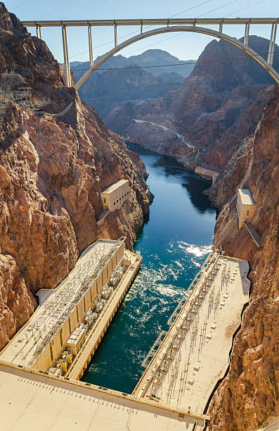 istock Bridge and Valley View at the Hoover Dam 2207916831