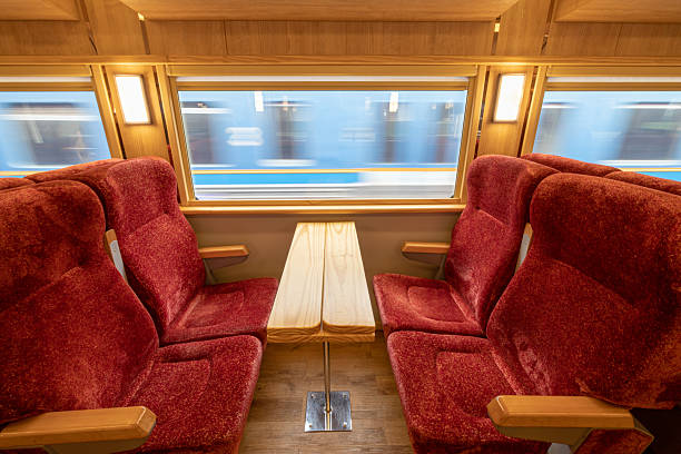 istock Shared cabin with a seat on the Thai railway. 2207921893