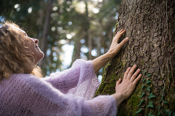 istock Woman relaxing in the nature 2207922070