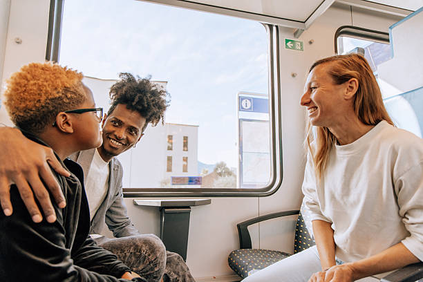istock Family Bonding on a Train Journey 2207923021