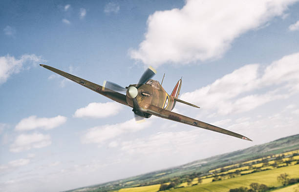 istock Mk I Hawker Hurricane In Flight, Scale Model Photography 2207943632