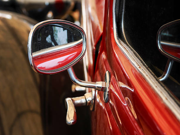 istock A door handle of a retro car 2207946449