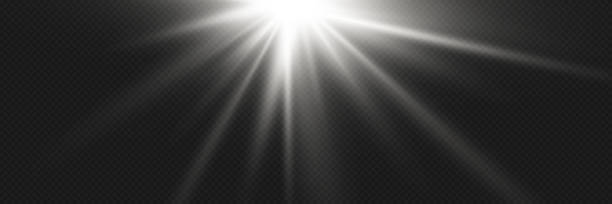istock Star glare PNG. Flash of light rays of the sun. 2207949237