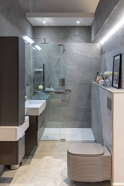 istock Sleek Sophisticated Wet Room 2207951740