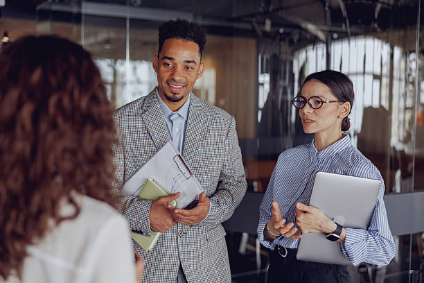 istock Engaging in Professional Business Collaboration in a Contemporary Office Space Setting 2207952650