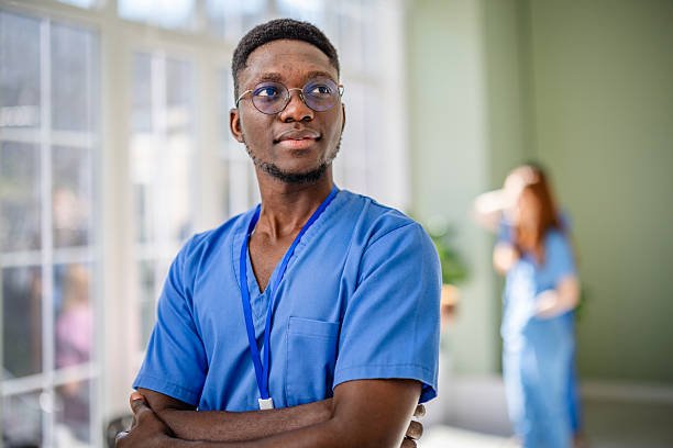 istock Healthcare professionals collaborate effectively in a modern hospital setting for improved patient care 2207952731