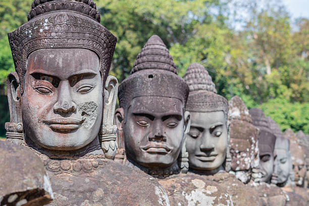 istock Bayon Temple, Angkor Wat, ancient temples, Khmer civilization, Cambodia 2207953939