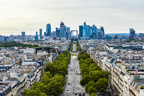 istock Skyline Paris, La Defense in the background 2207955786