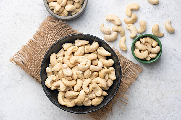 istock Dry cashew nuts in bowl 2207956001