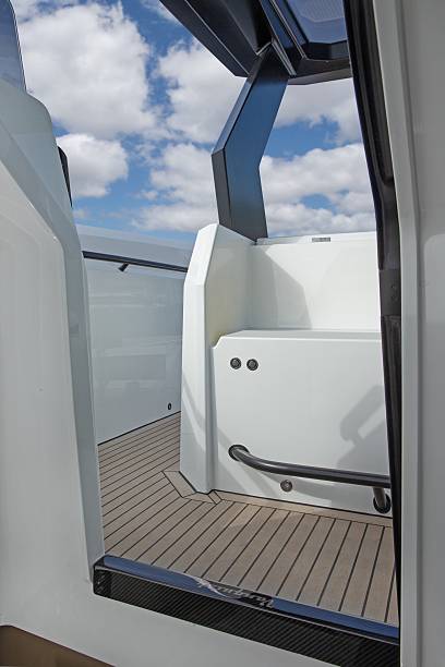 istock Shipbuilding industry. Building a yacht. 2207957639
