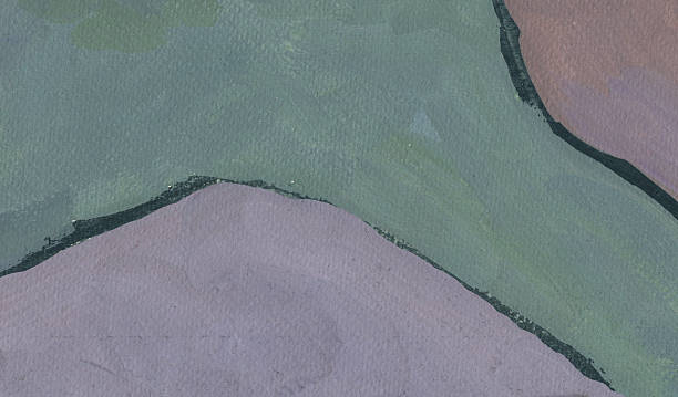 istock Expression of painting color and brushstroke. Abstract illustration for background 2207959072