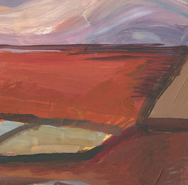 istock Expression of painting color and brushstroke. Abstract illustration for background 2207959742