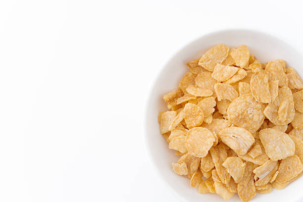 istock Garlic chips in a dish against a white background 2207959871
