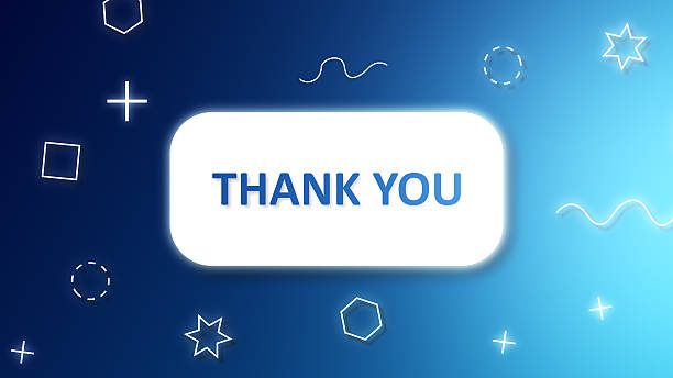 istock Thank you text animation - 4K Stok photo 2207962059